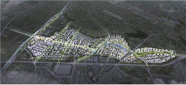 [부천 대장 지구 최우수작 조감도(지구계획 수립 시 변경 가능)]