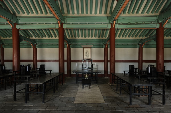 수원향교 대성전 내부(자료제공=수원시)