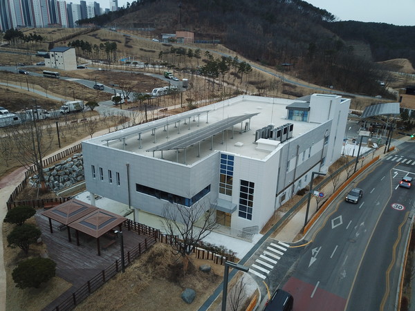 왕배푸른숲도서관 전경(자료제공=화성시)