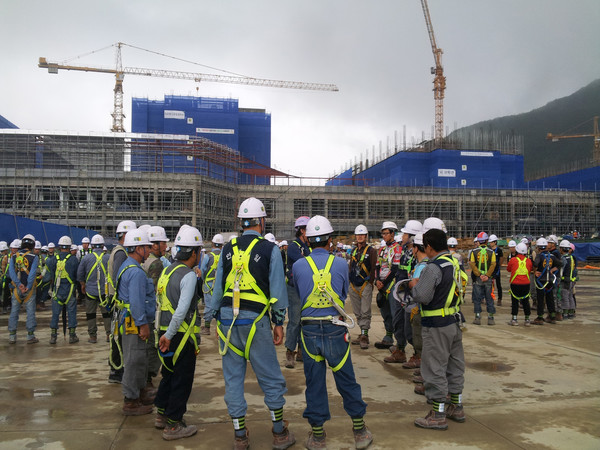 건설현장 안전교육(자료제공=국토안전관리원)