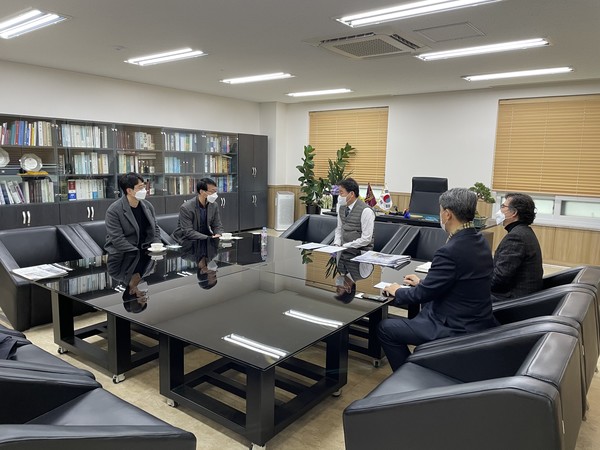 경기도 건축디자인과팀과 경기건축문화제 및 사회사업 관련해 상호 협조에 관해 논의