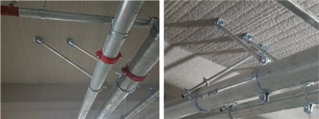 흔들림 방지 버팀대(자료제공=소방청)