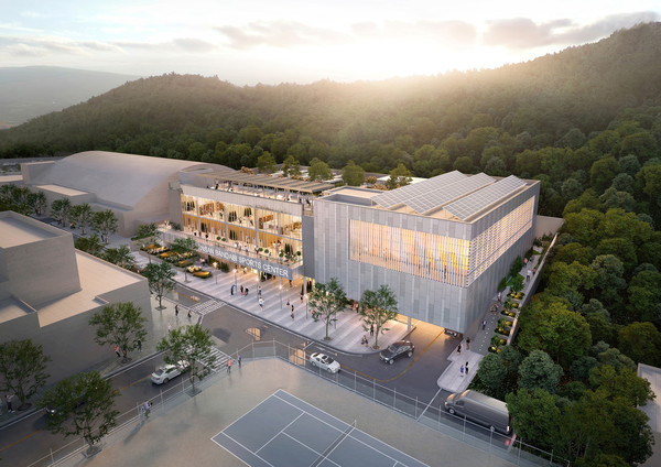 안산 반다비 체육문화센터 조감도(자료제공=맥건축사사무소)