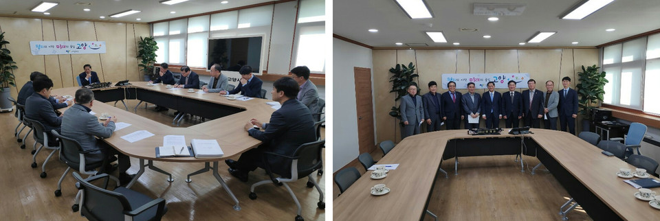 고양시장과의 간담회 개최(자료제공=고양지역건축사회)