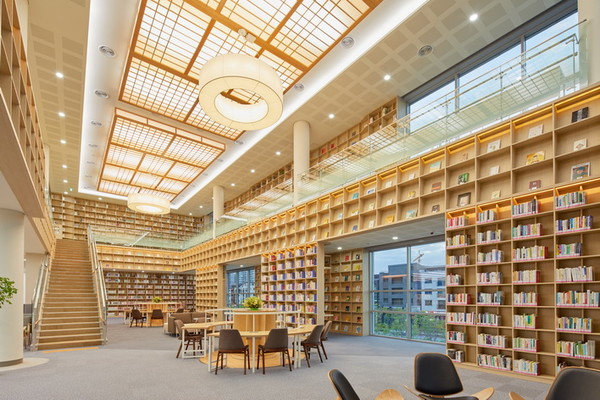 오픈형 열람공간, 남양주시(사진=정약용도서관 제공)