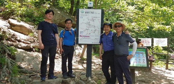 산악로 정비(자료제공=안성지역건축사회)