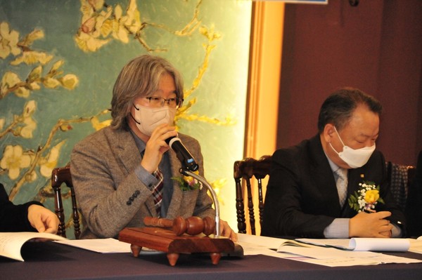 수원지역건축사회 이재형 회장, 이영기 전임회장