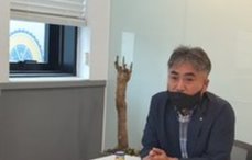 재능기부 취지를 설명중인 광주지역건축사회 이민호회장