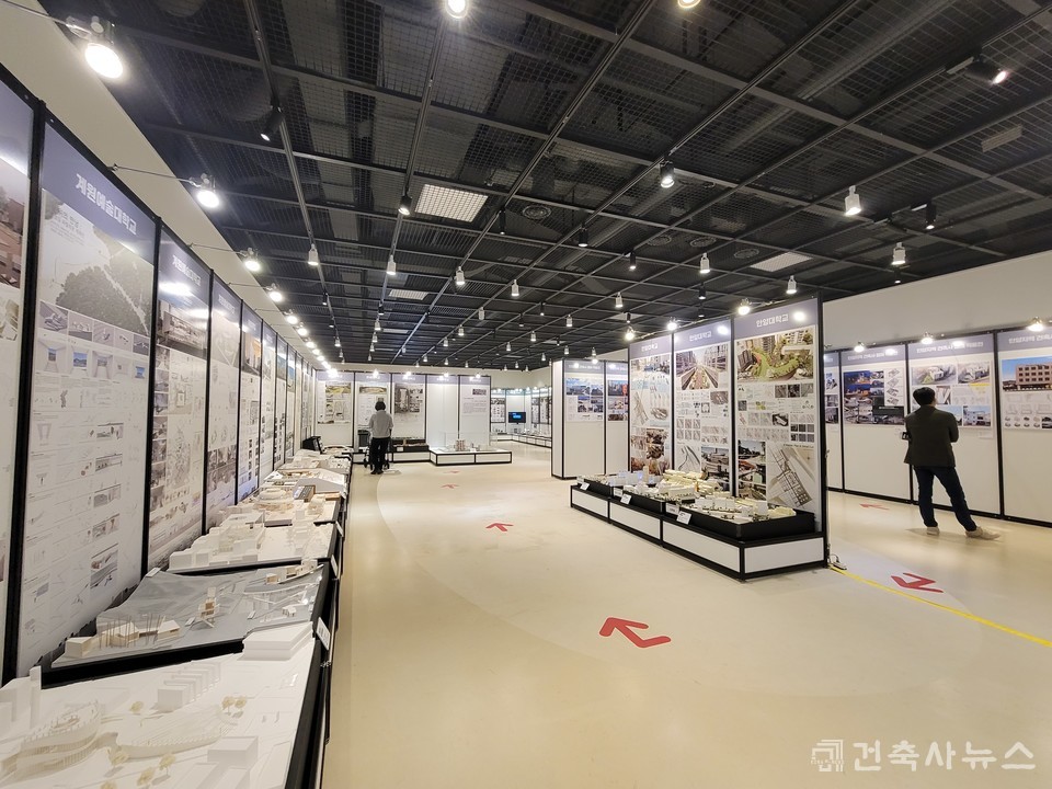 안양지역 건축인재 작품 전시