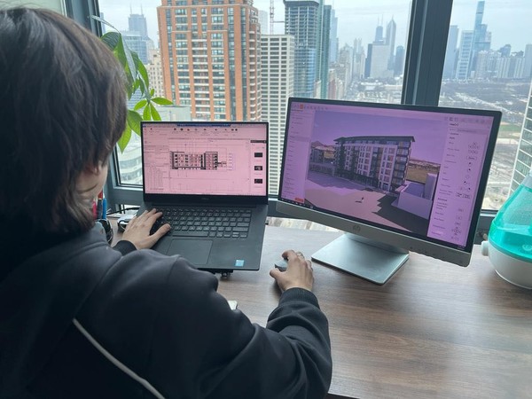 소수 설계인력 운영을 바탕으로 정착화된 원격근무 Perkins Eastman(미국, 시카고)(자료제공=전재일)