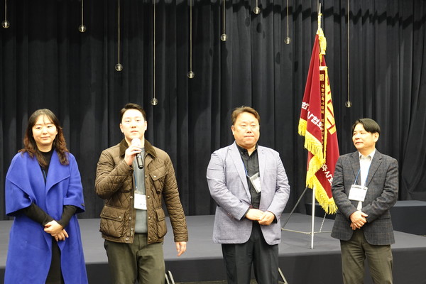 신입회원(왼쪽부터) 김은혜, 윤선규, 장재복, 김경태 건축사(자료제공=인천광역시건축사회)