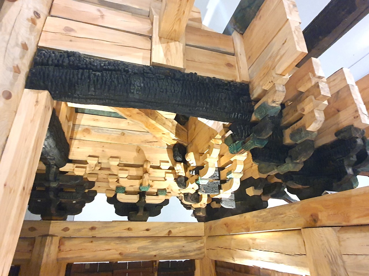  전통건축부재보존센터 전시관 내부(사진=최한녕)