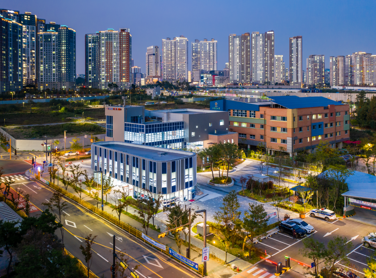 야간전경(자료제공=경기도건축사회)