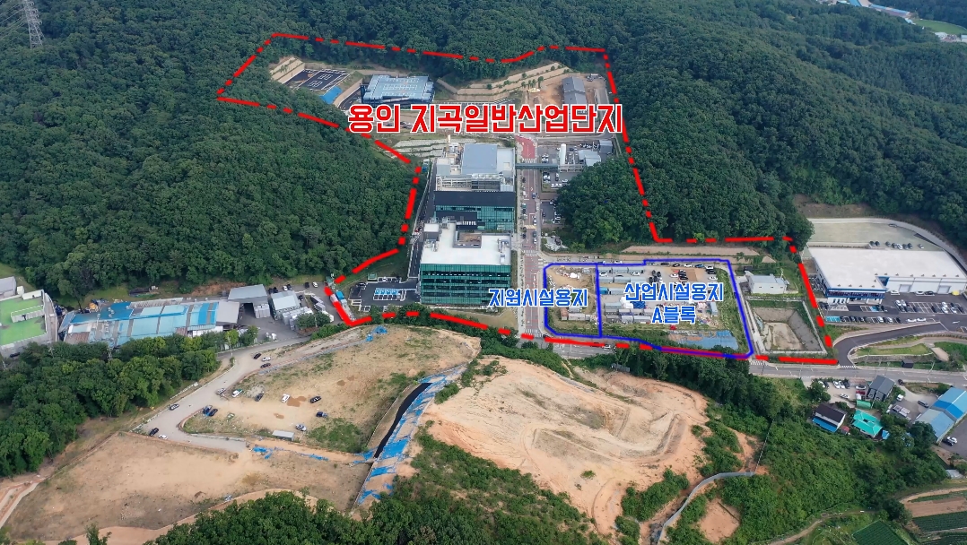 지곡일반산업단지계획 변경 구역(자료제공=용인시)