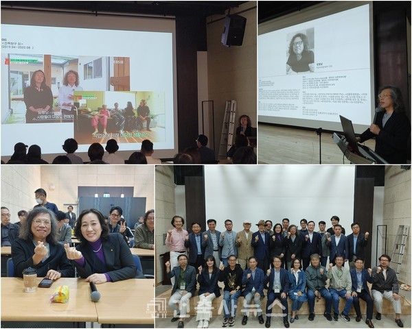 사진3. 임형남 건축사의 강연 모습(사진:안양지역건축사회)