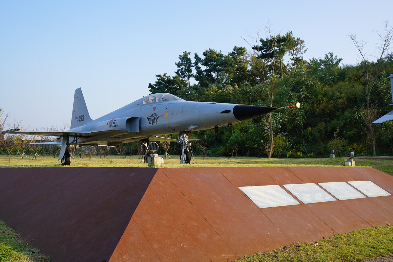 F-52 타이거Ⅱ 전투기(사진=김혜성)