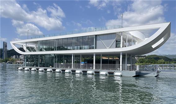 자라나루 부유식 수상구조물(자료제공=가평군)