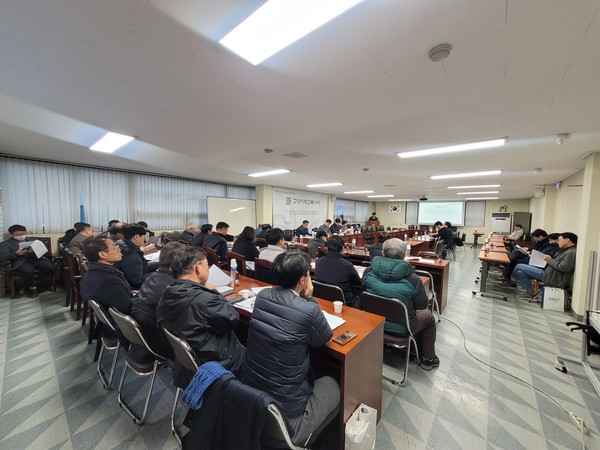 고양지역건축사회 임시총회 (자료제공=정은영)