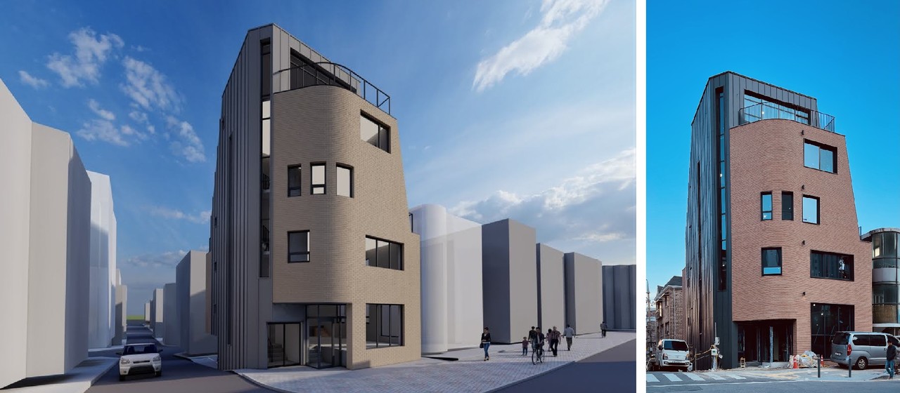 수원 화서동 근린생활시설 (자료제공=테라건축사사무소)