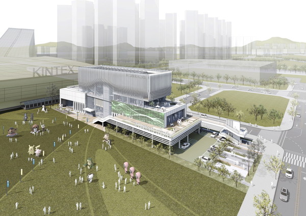 IP융복합콘텐츠 클러스터 조감도(자료제공=고양시)