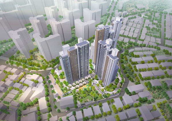 광명3동 가로주택정비사업 조감도(자료제공=경기도)