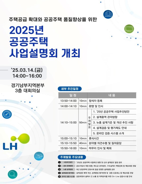2025년 공공주택 사업설명회(자료제공=LH)