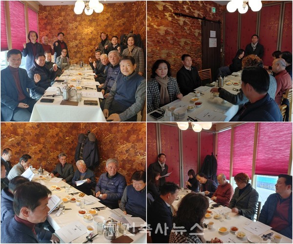 원로들과의 60주년 의견 수렴(자료제공=안양지역건축사회)