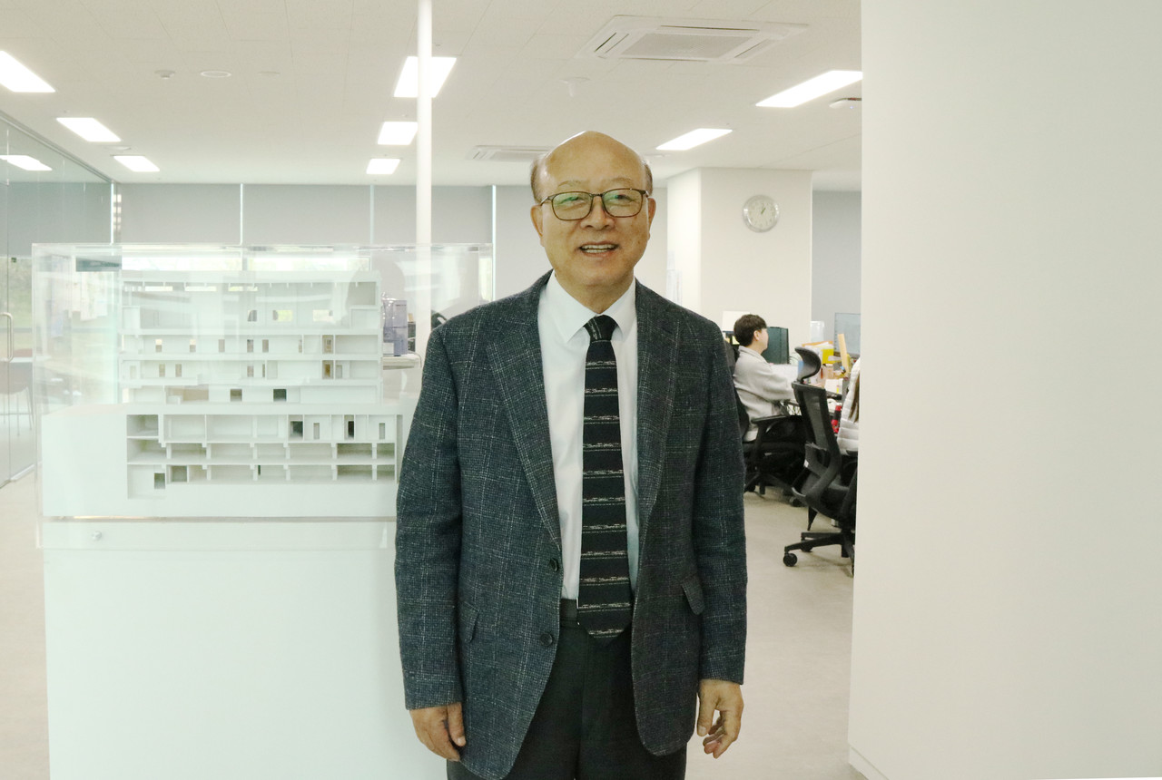 행림종합건축사사무소 이용호 회장(사진=손경애)