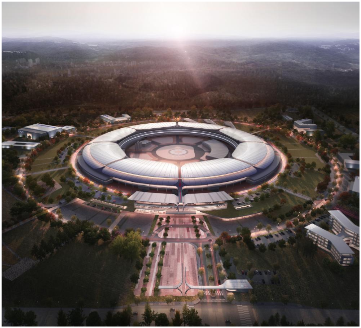 다목적 방사광 가속기(자료제공=행림종합건축사사무소)