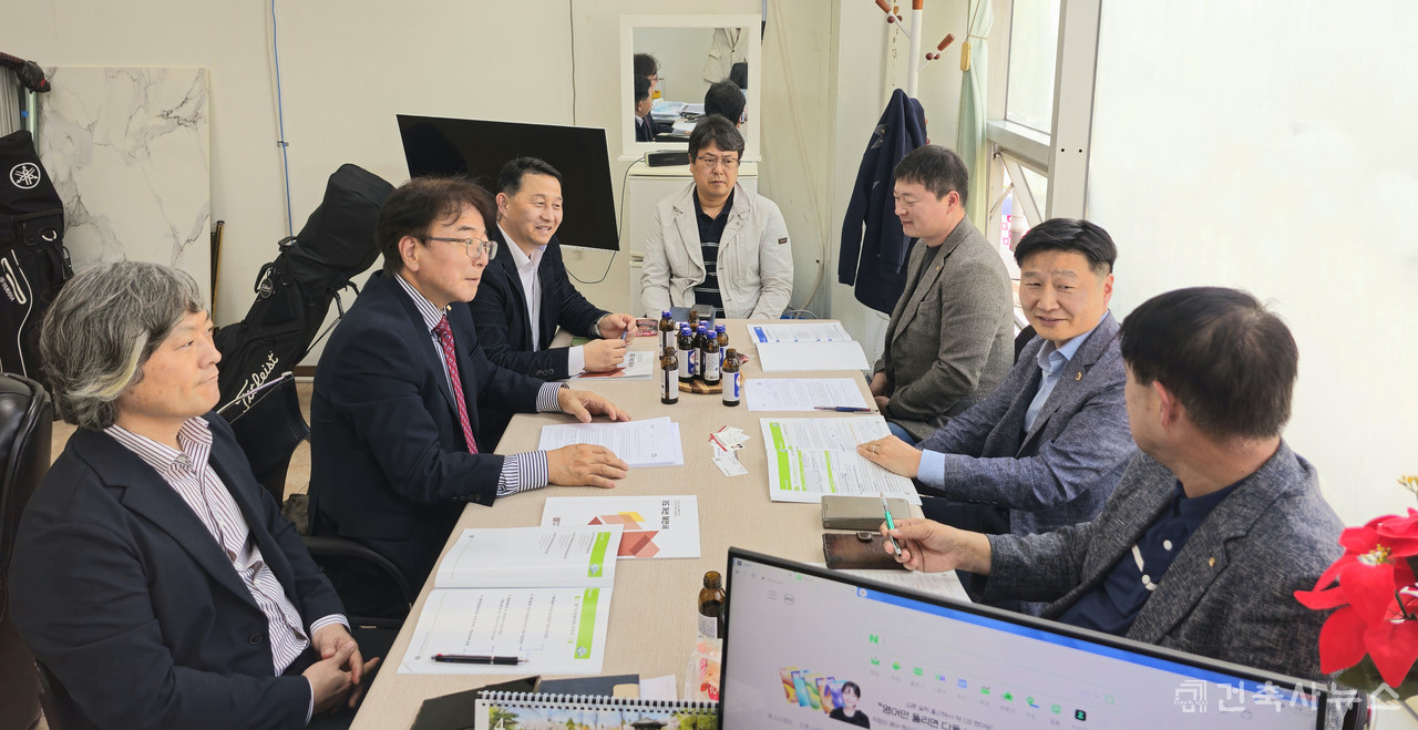 경기도의회 도시환경위원회 김태희 부위원장과 현안 논의