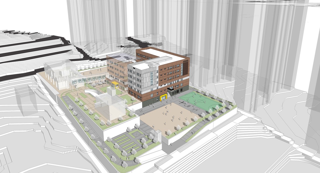 그린스마트스쿨 BTL 사업 성남제일초 조감도(자료제공=경기도교육청)