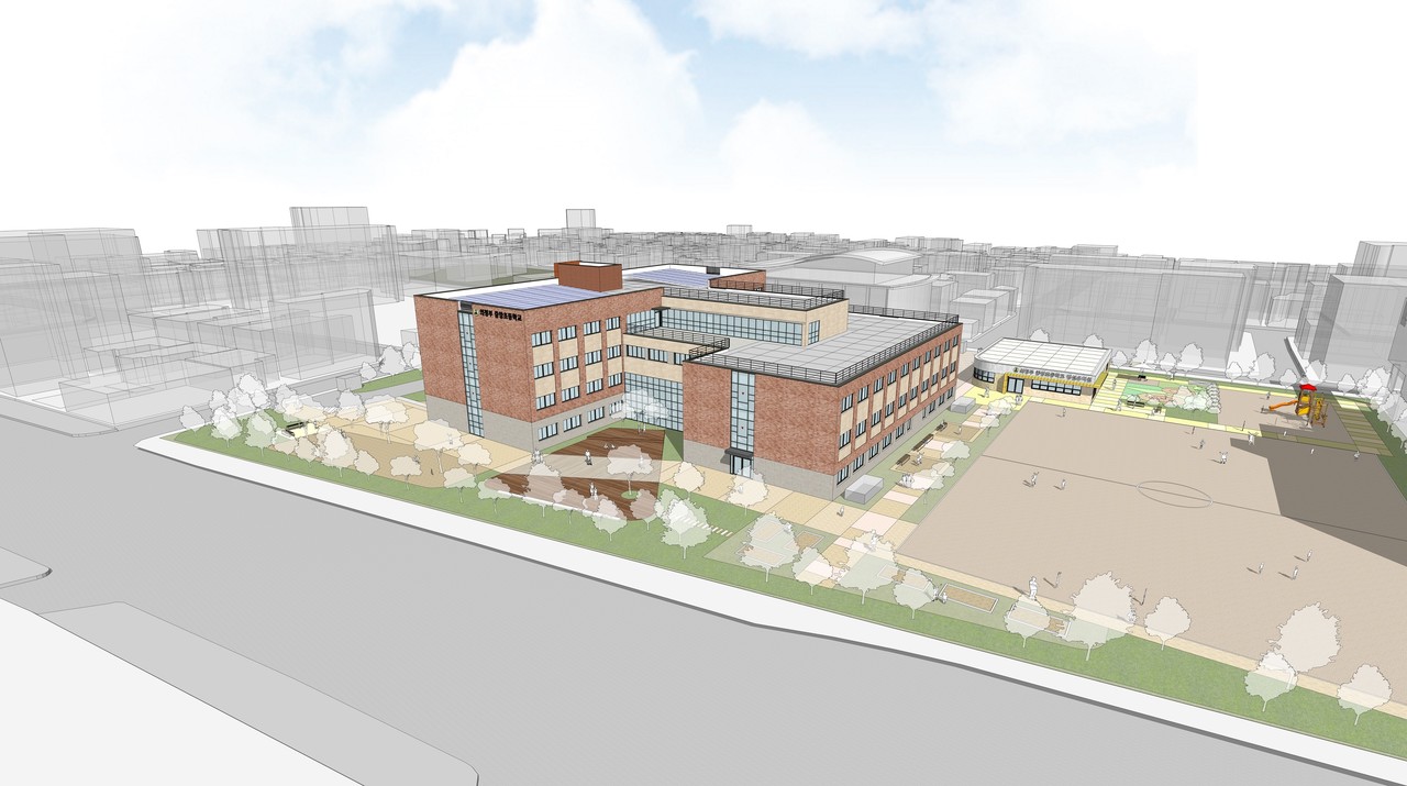 그린스마트스쿨 BTL 사업 의정부중앙초 조감도(자료제공=경기도교육청)