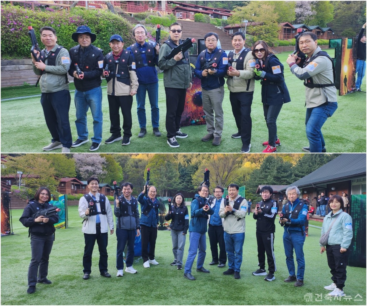 안양지역건축사회 서바이벌게임(자료제공=안양지역건축사회)
