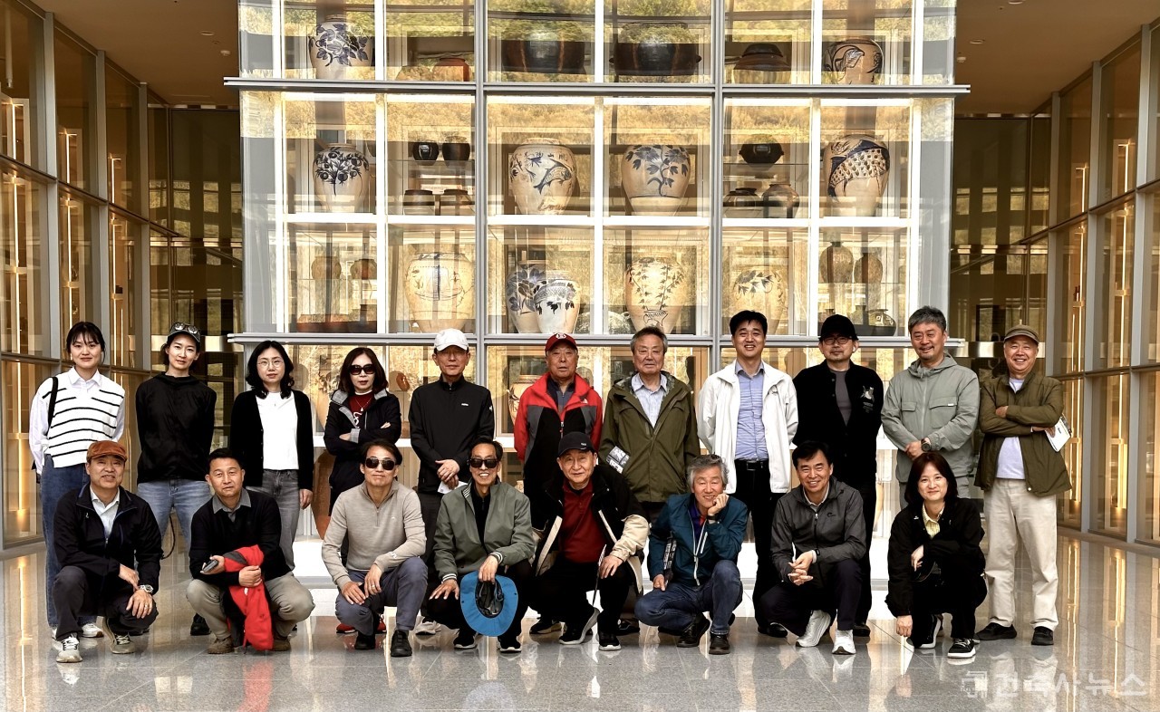 안양지역건축사회 국립민속박물관 파주 수장고 답사(자료제공=안양지역건축사회)