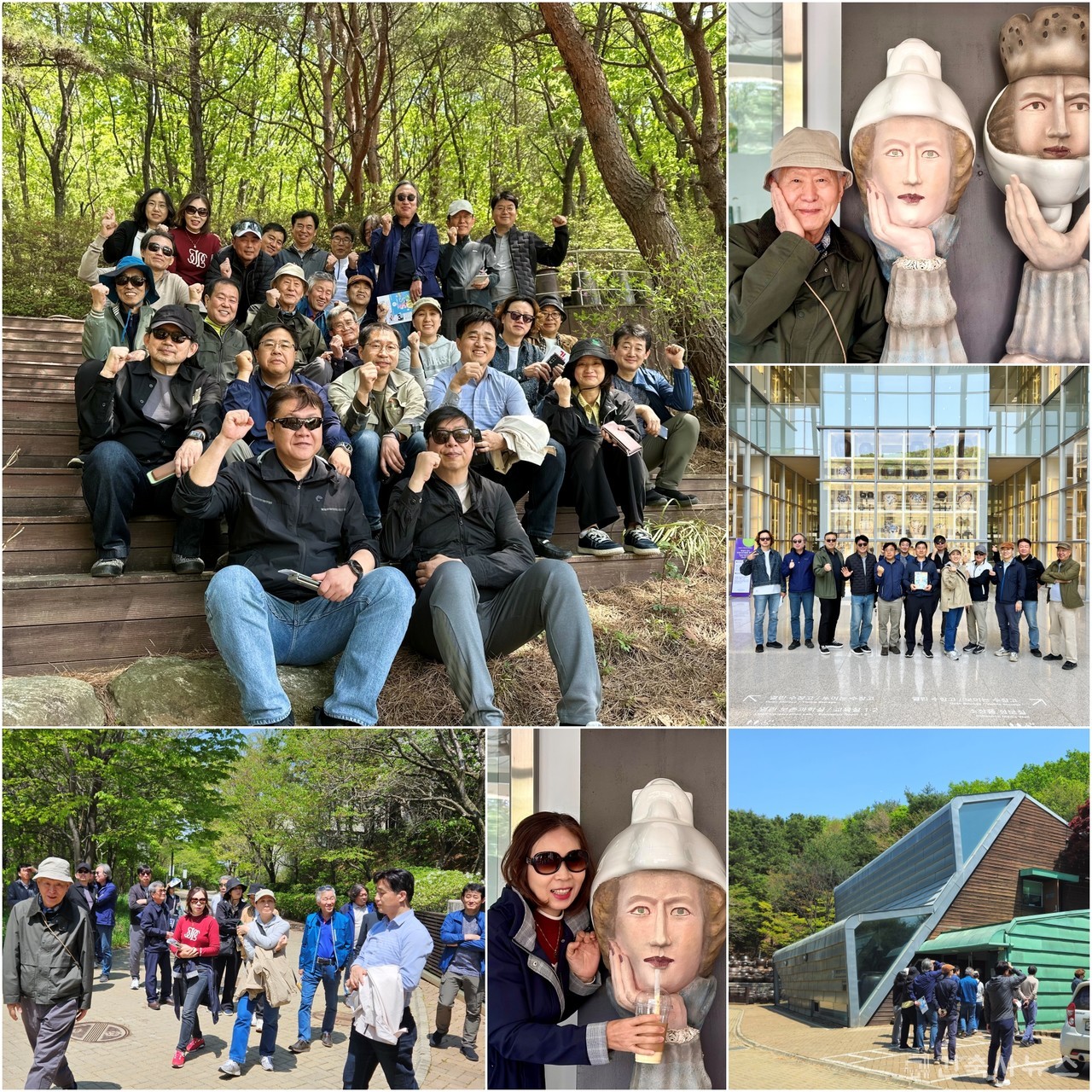 안양지역건축사회 헤이리 답사(자료제공=안양지역건축사회)
