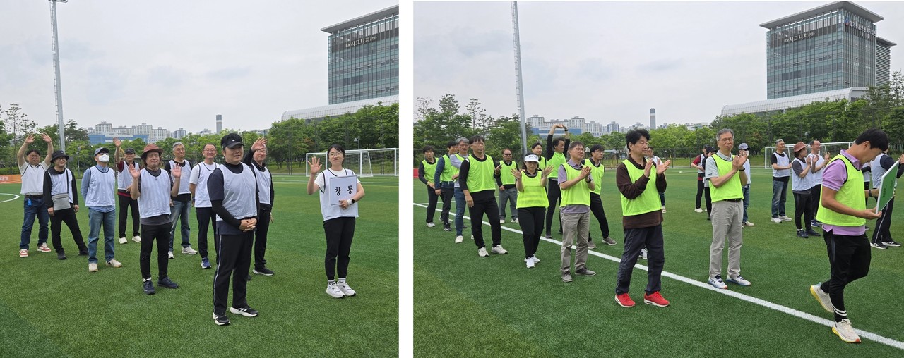 (좌측부터) 창룡팀, 화서팀(사진=최선옥)