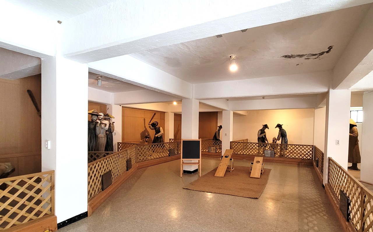 한국 순교103위 시설 기념성당 내부(사진=최연묵)