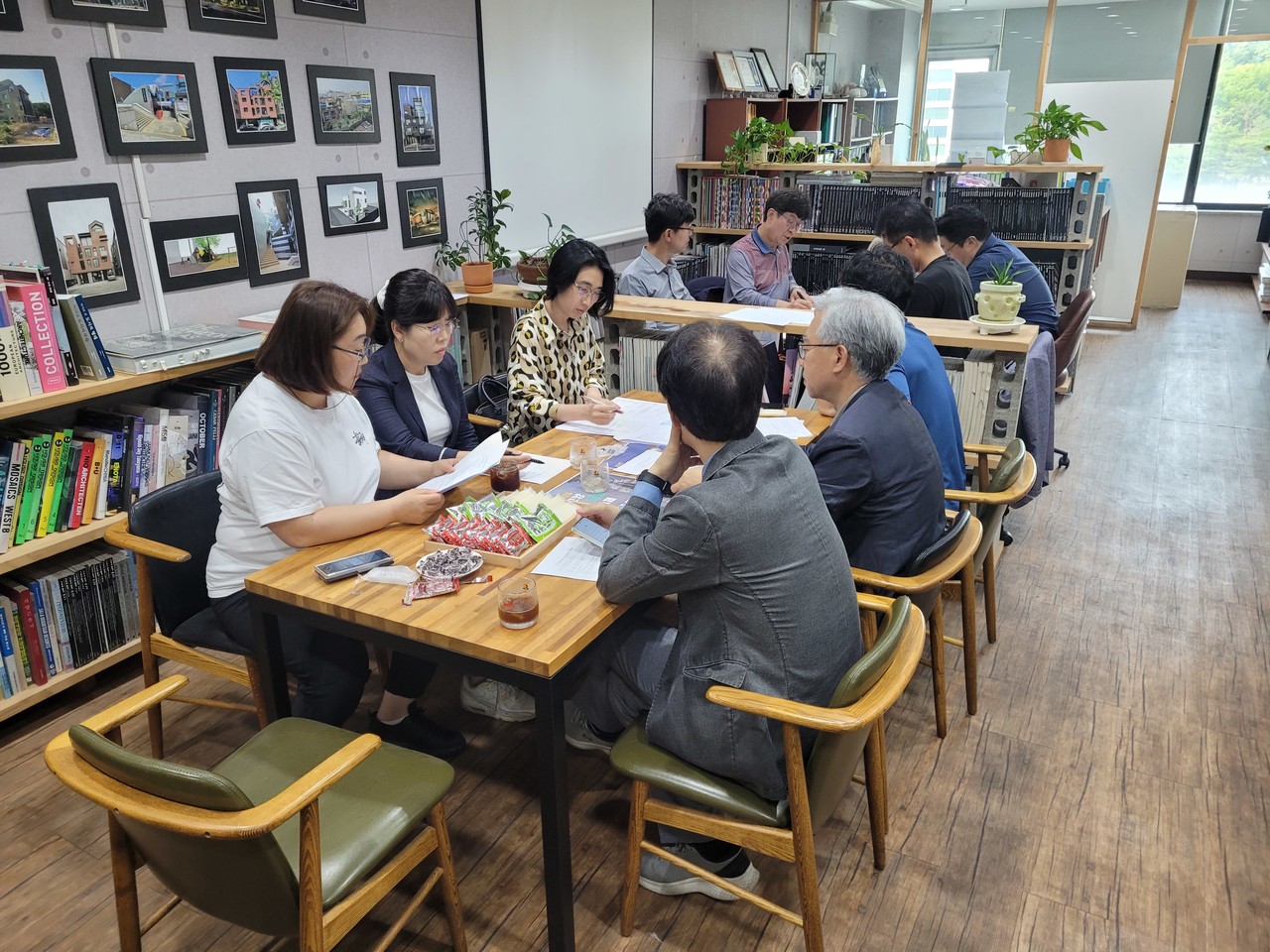 고양건축문회예술제 준비위원회 회의(자료제공=정은영 기자)