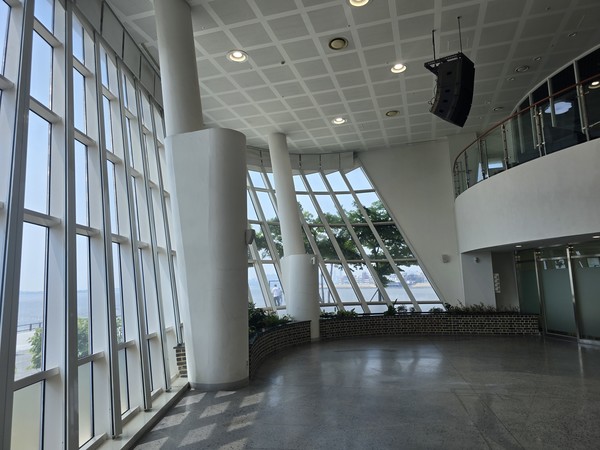 시흥오이도박물관 로비(사진=변희영)