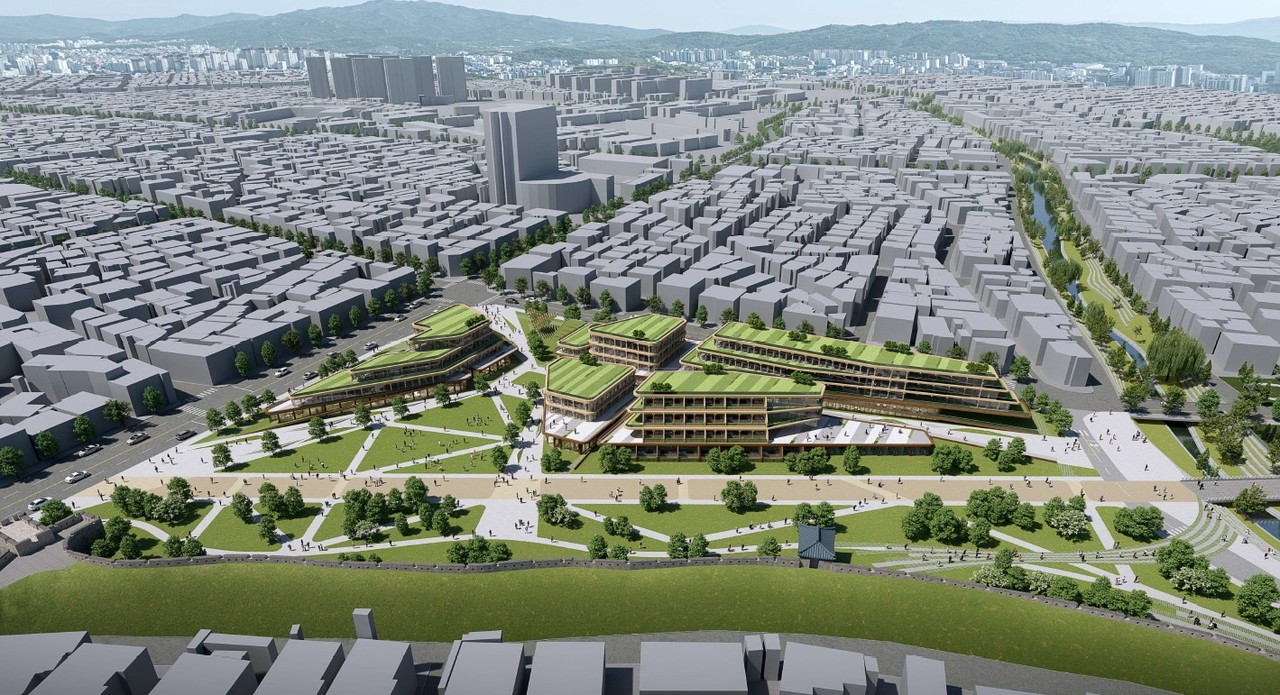 수원 영화 혁신지구 조감도(자료제공=경기도)