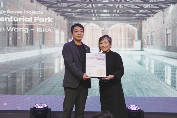 왕성한 건축사(소솔건축사사무소)  Honorary Mention수상(자료제공=대한건축사협회)