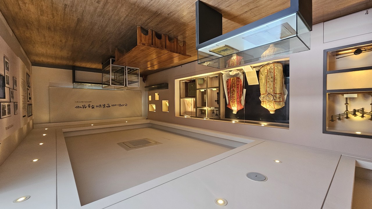 김대건 기념관 내부(사진=이현주)