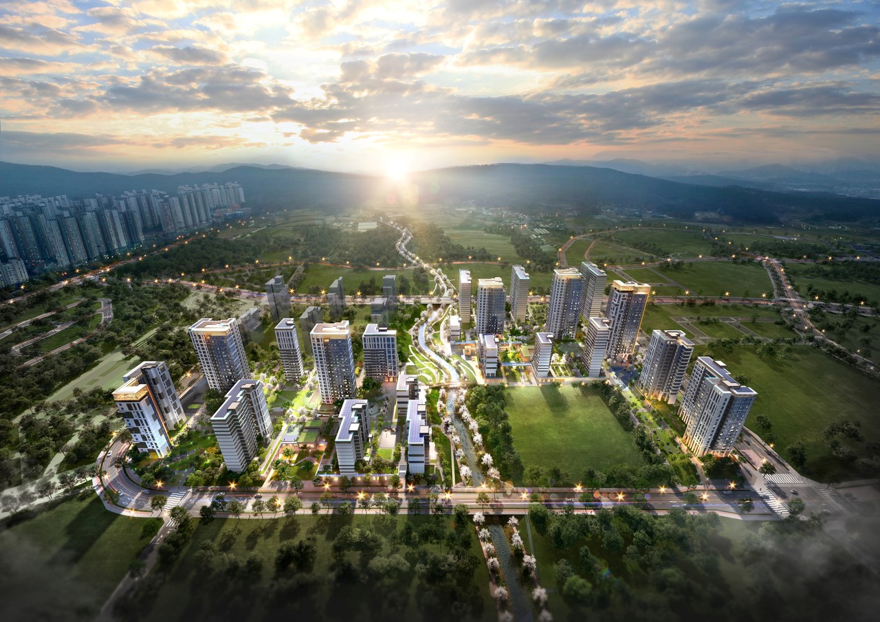 수원당수 공공주택지구 공동주택용지 설계공모(자료제공-(주)건축사사무소광장)