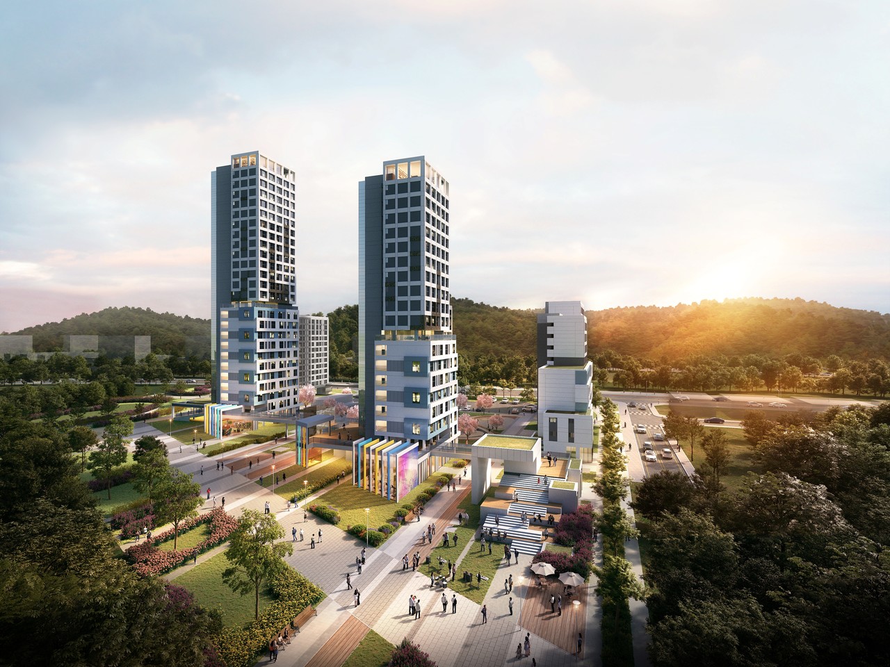 남양주왕숙 A-3,4BL 공동주택 설계공모(자료제공-(주)건축사사무소광장)